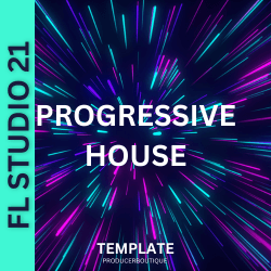 FL Studio 20 Template Progressive House for music production.