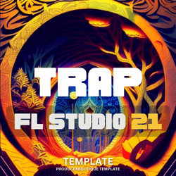 FL STUDIO 20 TRAP TEMPLATE for creating powerful trap beats.