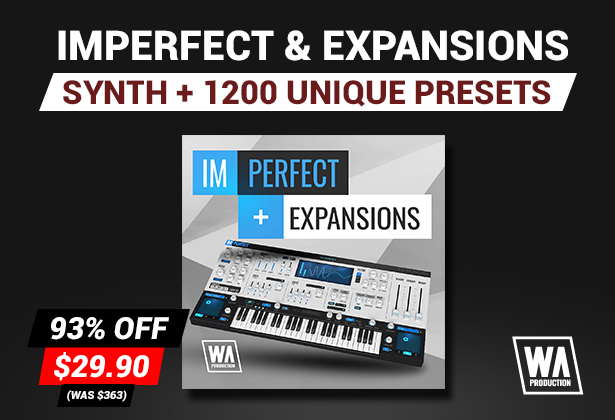 Imperfect & expansions synth + 120 unique presets.