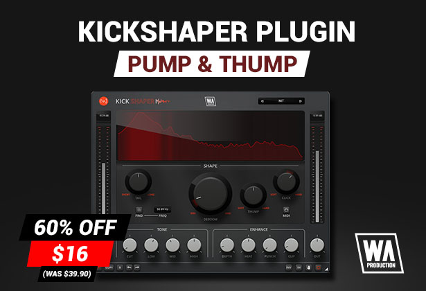 Kickshaper plug - pump & thud.